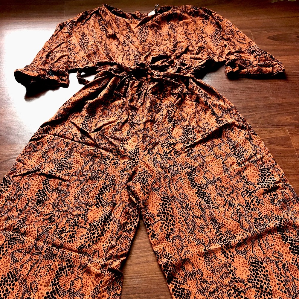 ASOS Snake Print Romper